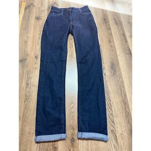 Apparel Collection Jeans, Women's Size 0, Blue, Denim, Cuffed, Straight Leg